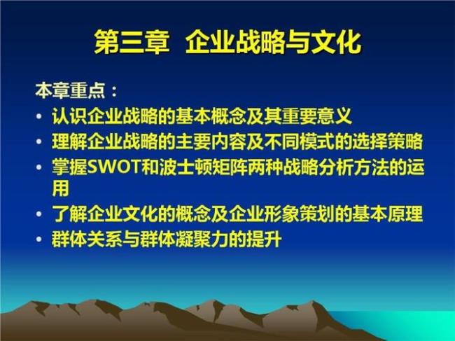 一个企业有哪几种战略类型