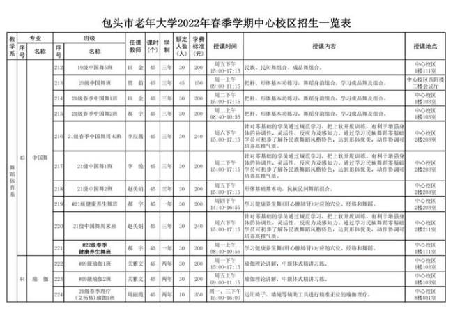 2022年老年大学什么时候开始报名