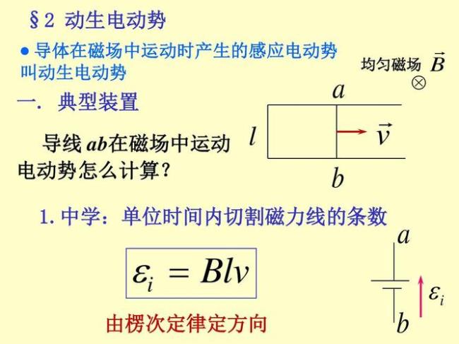 什么是动生电动势