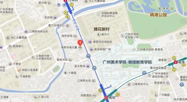 白云机场到海珠区大塘路线