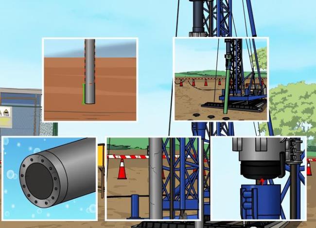 沉桩施工时如何管内助沉