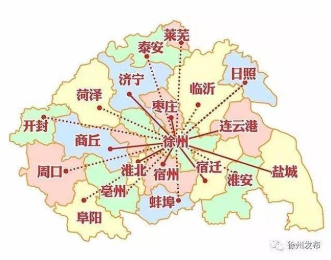 江苏省徐州市有哪几个区