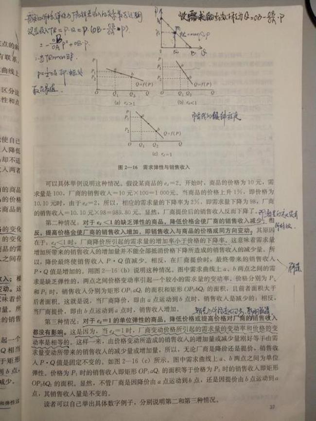 西方经济学弹性计算公式