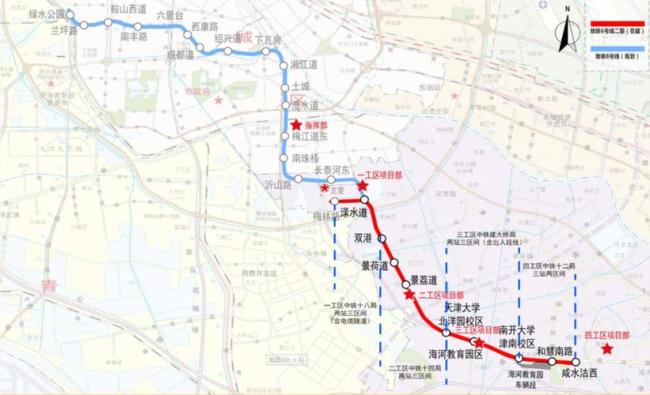 7号线地铁建成时间天津