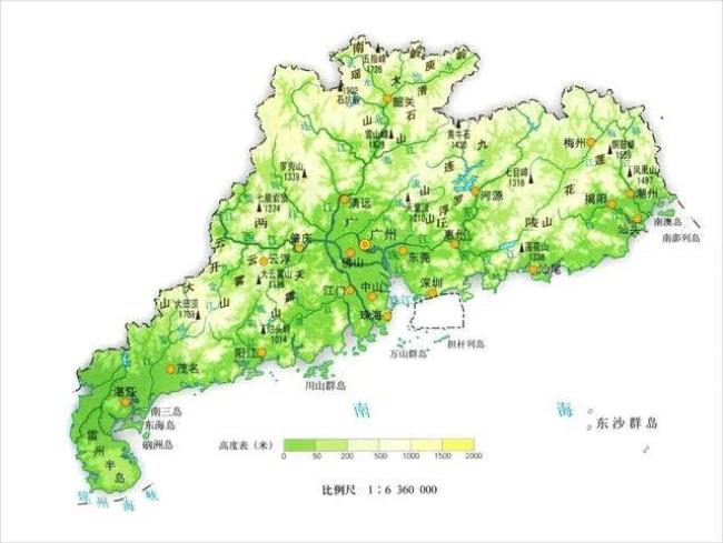 珠江三角洲面积