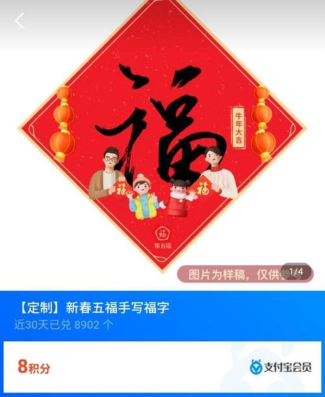 支付宝一共有多少个福