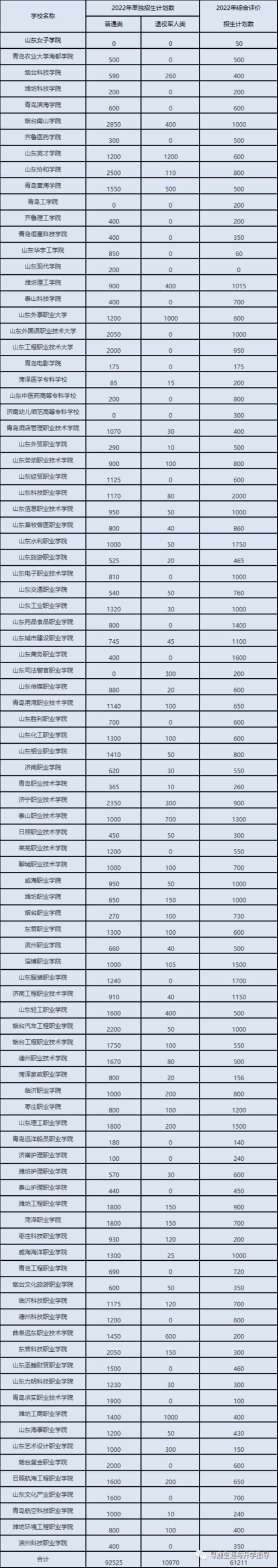 2022山东专科新增院校有哪些