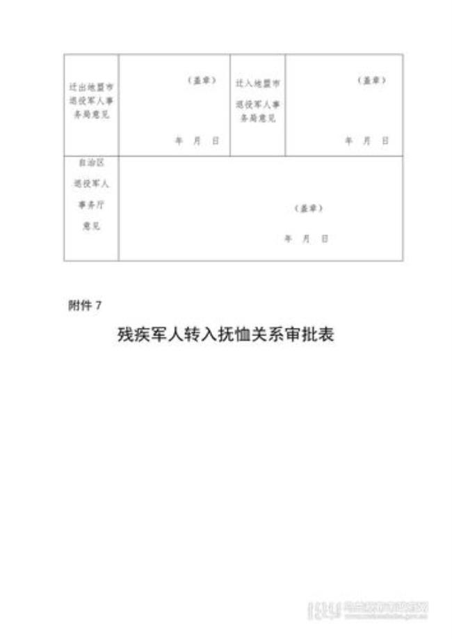 2007伤残抚恤管理办法