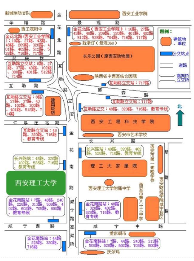 西安理工大学具体地址