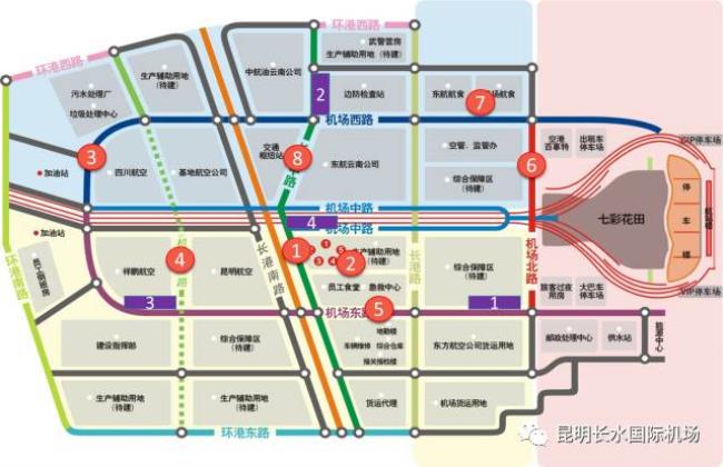 昆明长水机场大巴2号线路