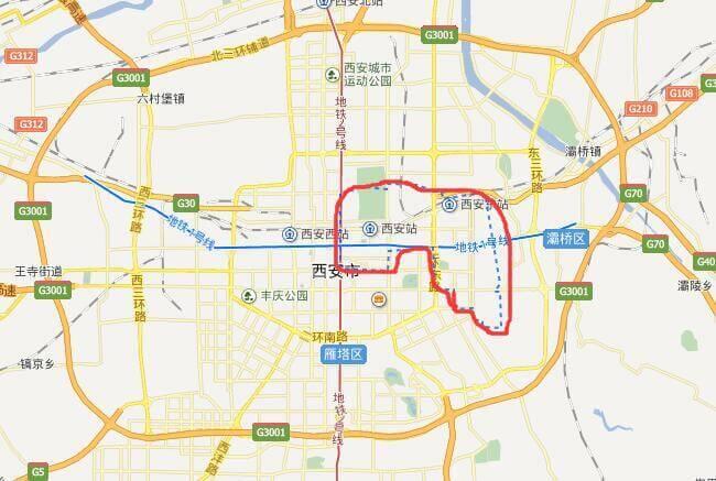 目前西安城区划分几个区