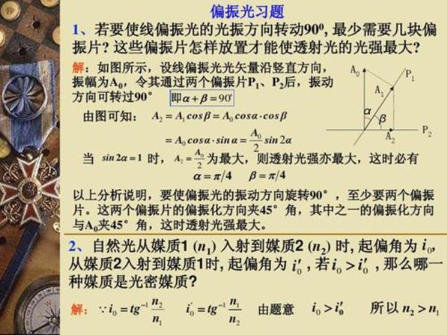 物理光学包括哪些部分