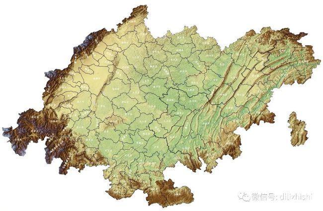 四川盆地最高点和最低点