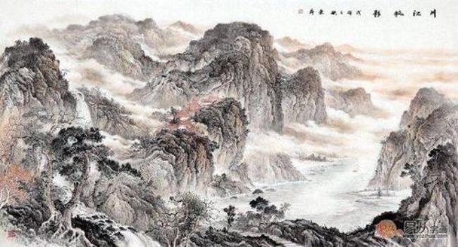 中国山水画与现代山水画的联系