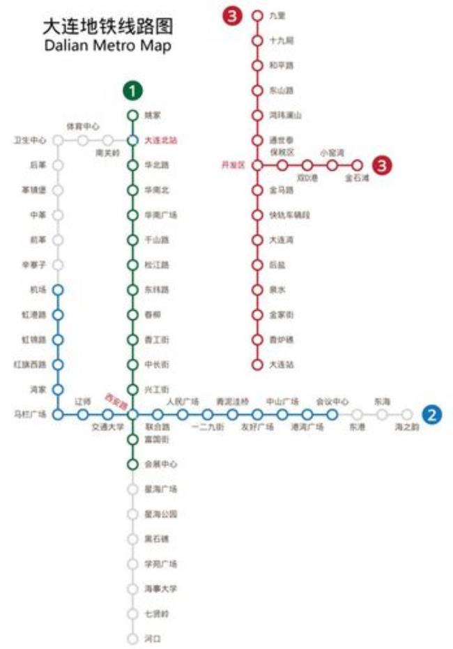 大连金州轻轨时刻表