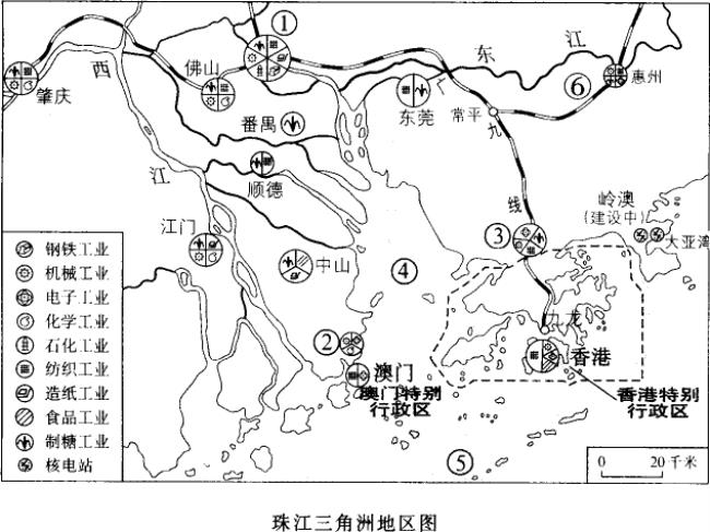 珠江三角洲是怎样形成的