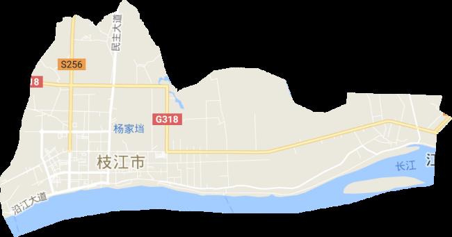 枝江市有几条街