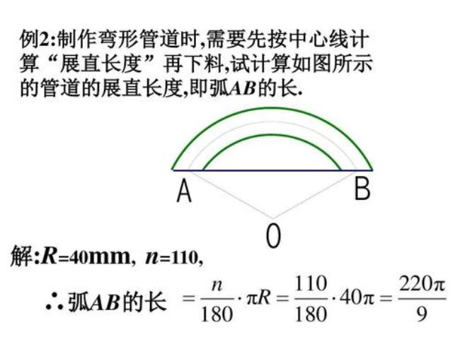 如何求弧长