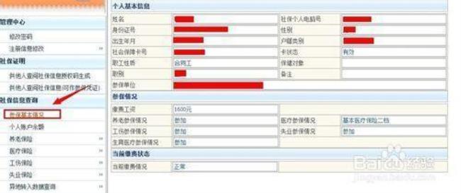 个人社保账户余额及利息查询