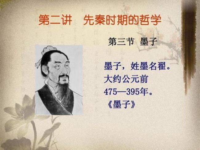 古代的墨子姓什么