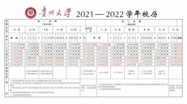 2022寒假高校放假时间