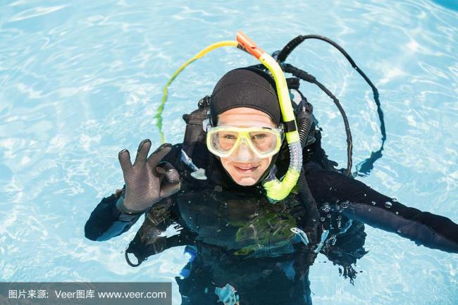 形容女人潜水美的词语