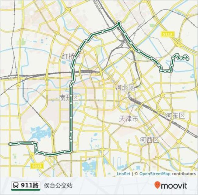 天津公交613路线如何调整