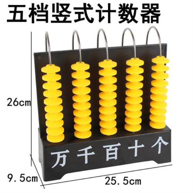 算盘计数器的使用方法