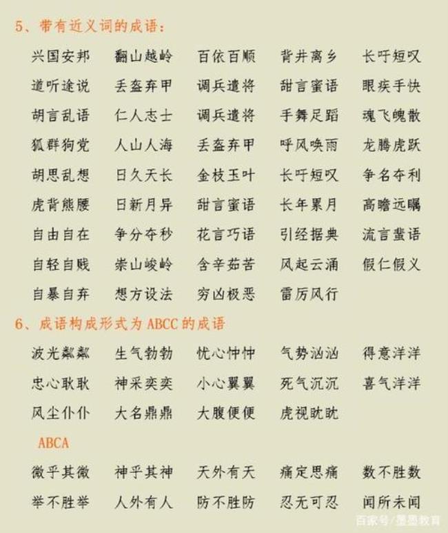 第一个字是如的成语有哪些