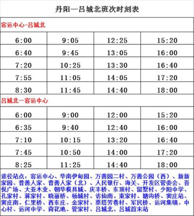 黔江207公交车路线时间表