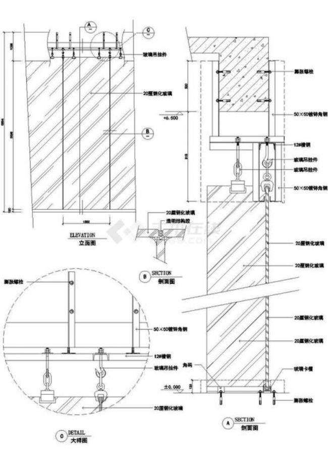 怎么一步步看懂幕墙图纸