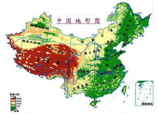 中国海拔5000米的盆地