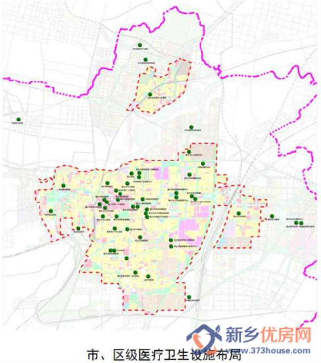 新乡市地理位置