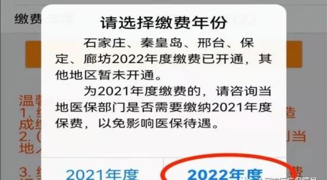 2022合作医疗网上怎样交费