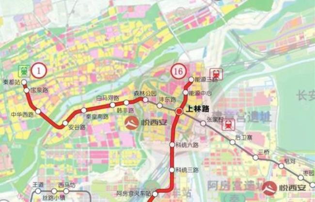 西安地铁19号线全线站点