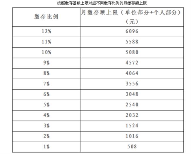 怎么看公积金个人公司缴存比例