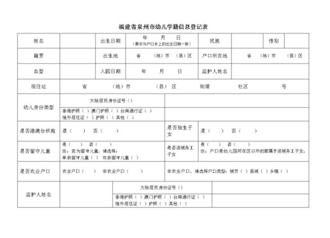 深圳幼儿园就需要学籍了吗