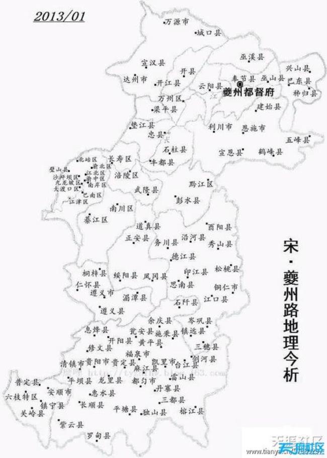 南充市的管辖范围