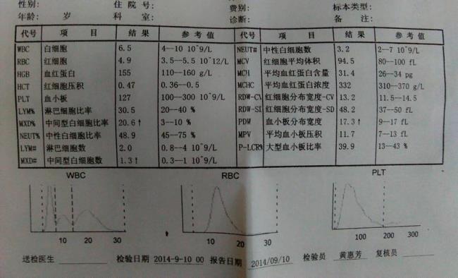 正常人的白细胞是多少