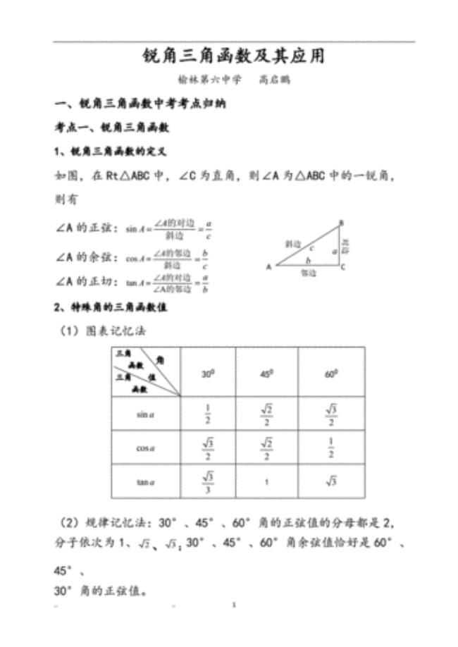 三角函数都是有界函数吗