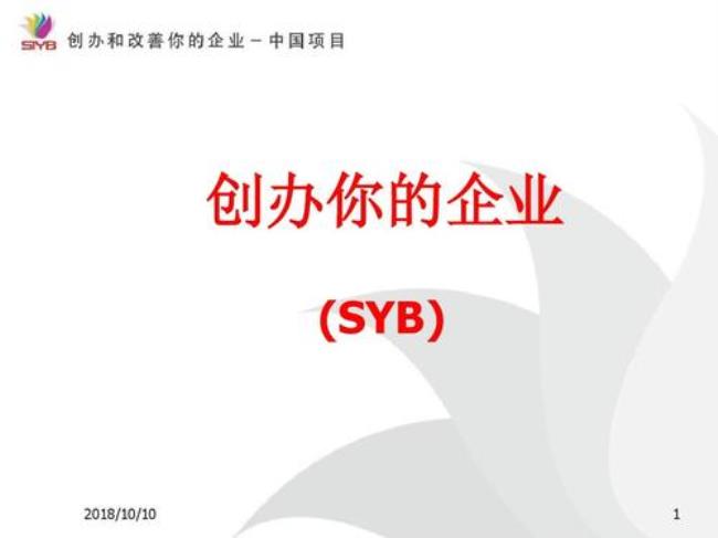 什么是SIYB培训