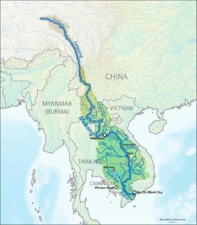 湄公河三角洲面积变化