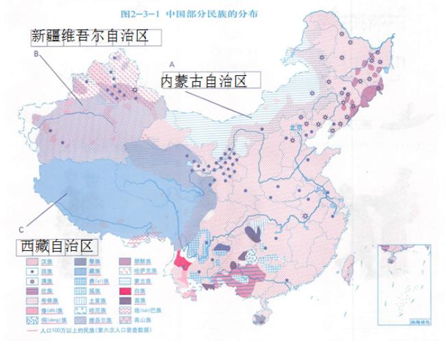 怎么理解大散居交错杂居小聚居