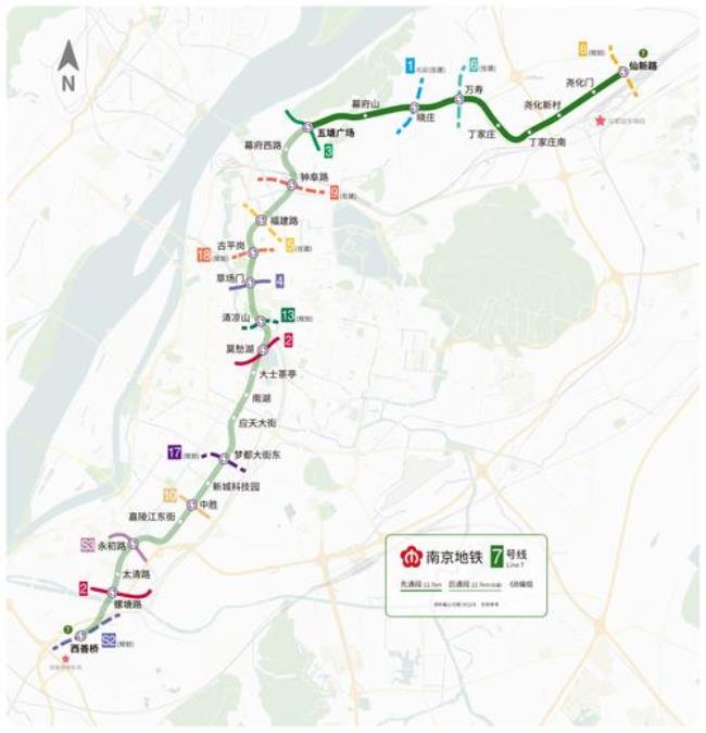 南京地铁5号线北延线通车时间