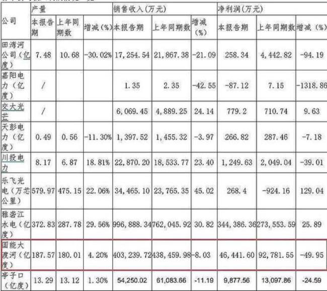 工程水电项目的利润有多少