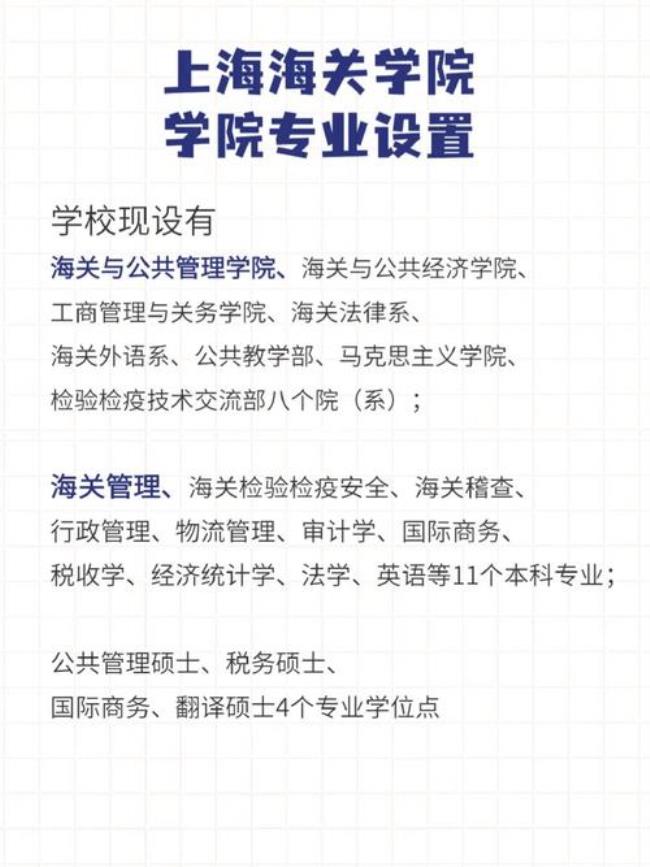 上海海关学院为什么要提前批