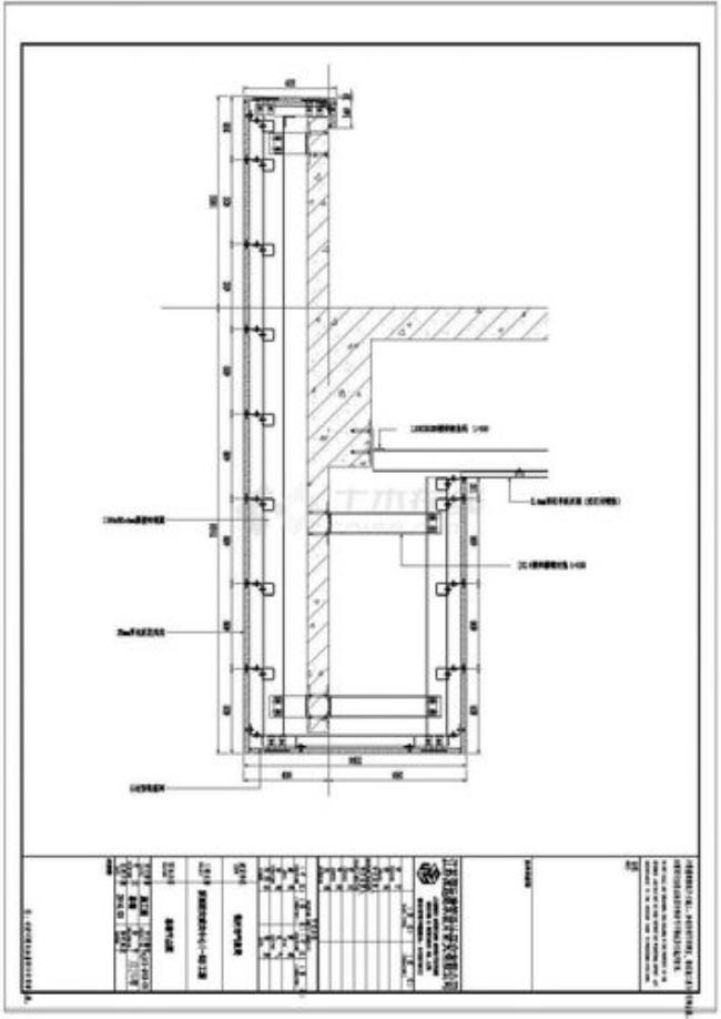 如何看玻璃幕墙施工图纸