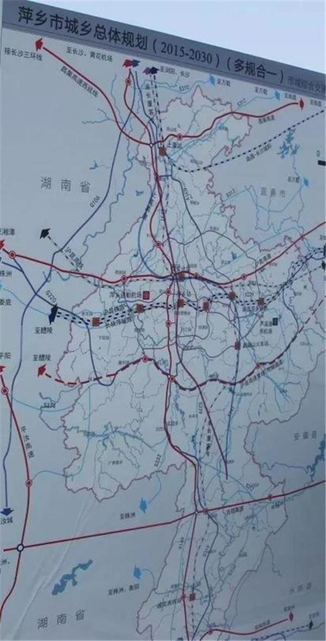 昌赣高铁路线图