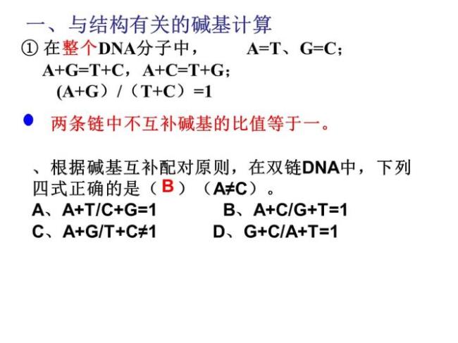 碱基和核苷酸的种类怎么算