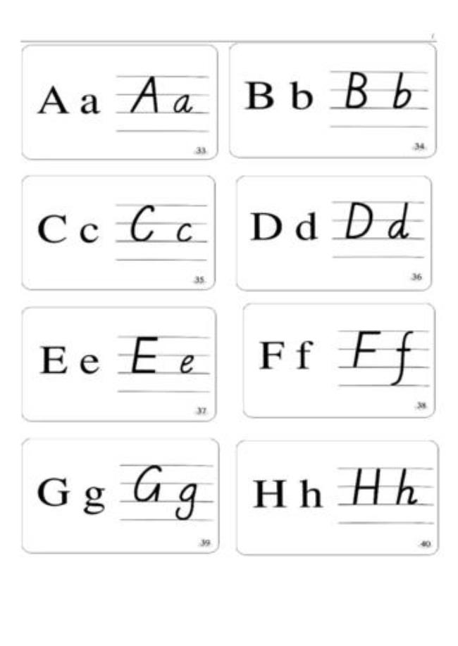 27个字母大小写